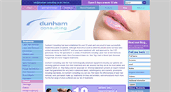 Desktop Screenshot of dunham-consulting.co.uk