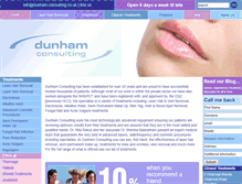 Tablet Screenshot of dunham-consulting.co.uk